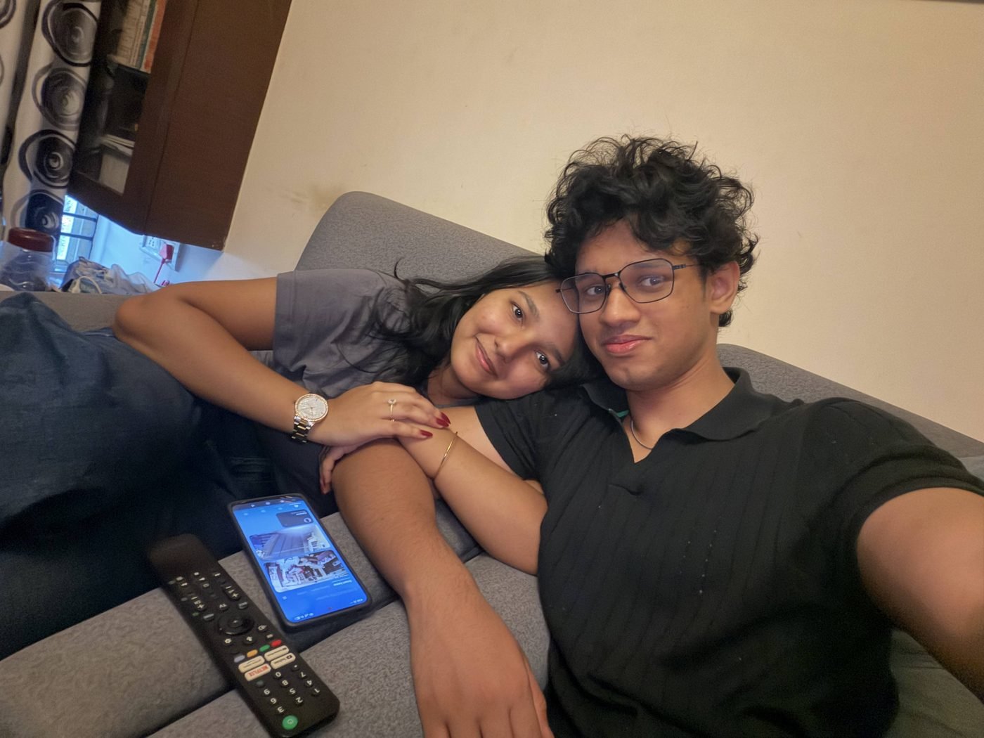 Us on the couch